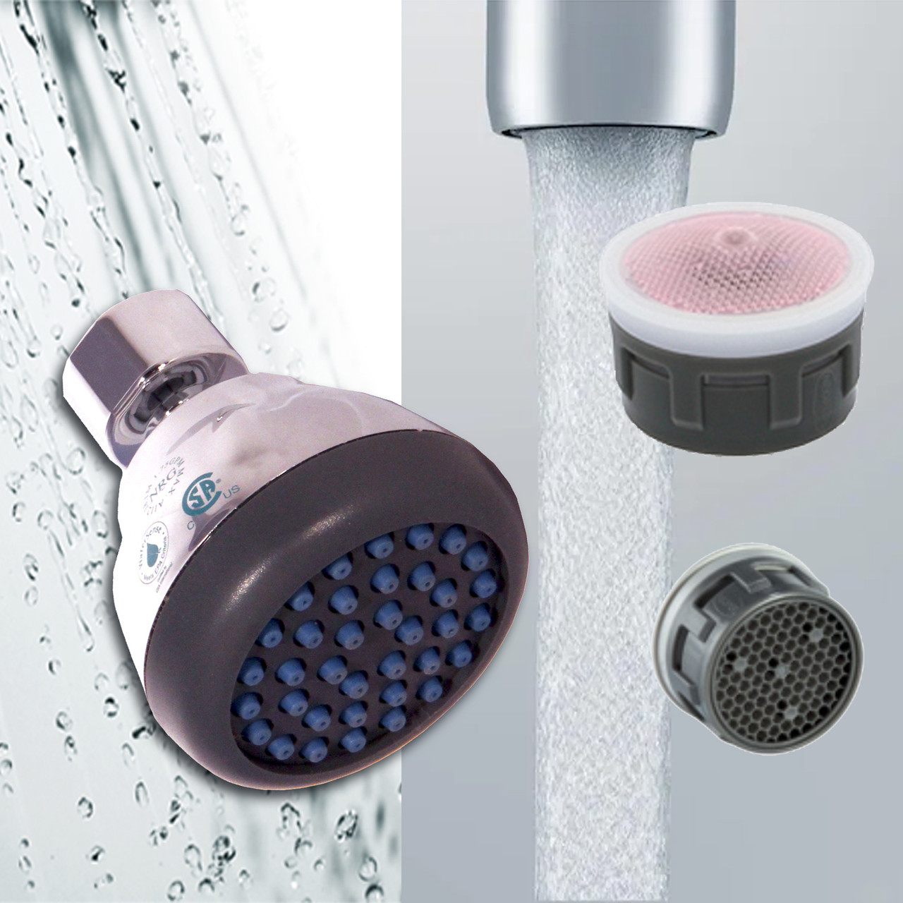 Słuchawka z pokrętłem wyboru trzech trybów natrysku masaż deszcz i mgiełka