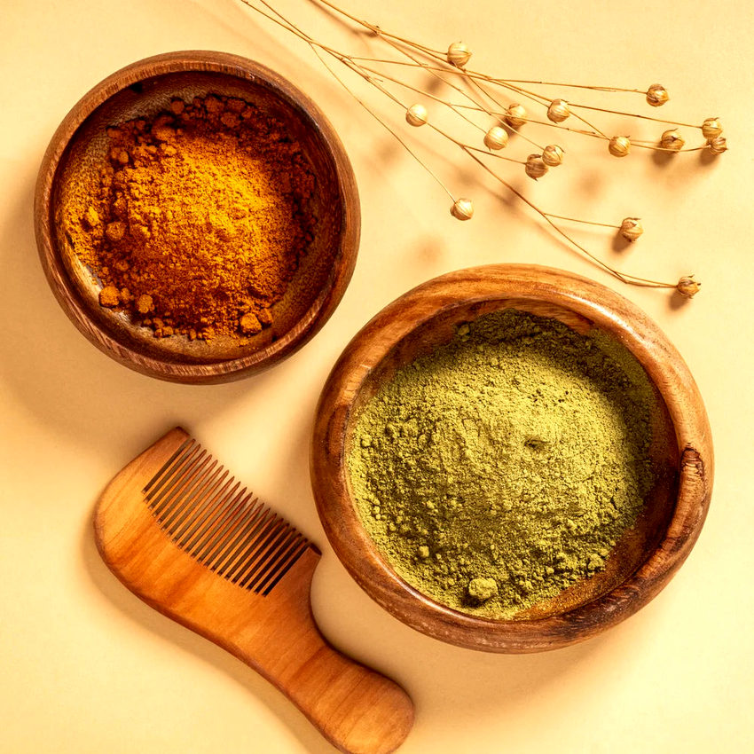 naturalne składniki w ekologicznych farbach do włosów